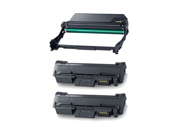 Xerox 3215 3225 Muadil Drum Ünitesi ve 2'li Toner Seti