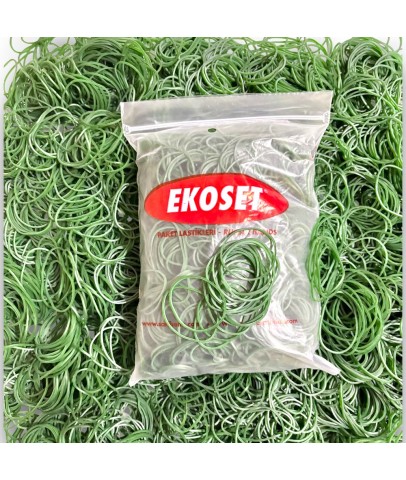 Yeşil Para ve Paket Lastiği 70mm 5 KG