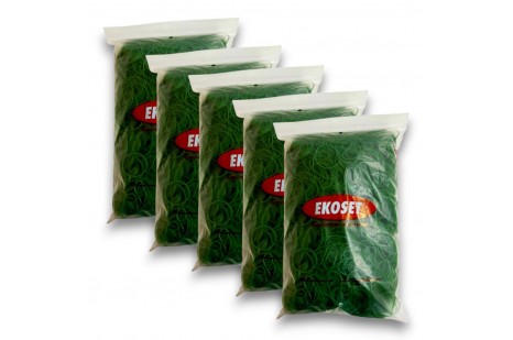 Yeşil Para ve Paket Lastiği 70mm 5 KG