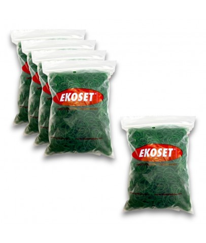 Yeşil Toka Lastiği 500 Gr 5'li Paket