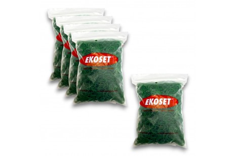 Yeşil Toka Lastiği 500 Gr 5'li Paket