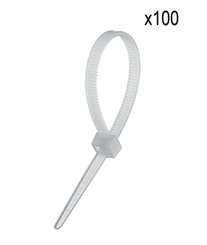 Ekoset Kablo bağı Plastik Cırt Kelepçe 3,6x200mm Beyaz 100 Adet