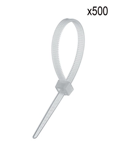 Ekoset Kablo bağı Plastik Cırt Kelepçe 2,5x150mm Beyaz 500 Adet
