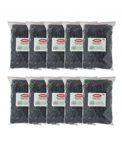 Ekoset Siyah Paket Ambalaj Para Lastiği 70mm 10.000 Adet
