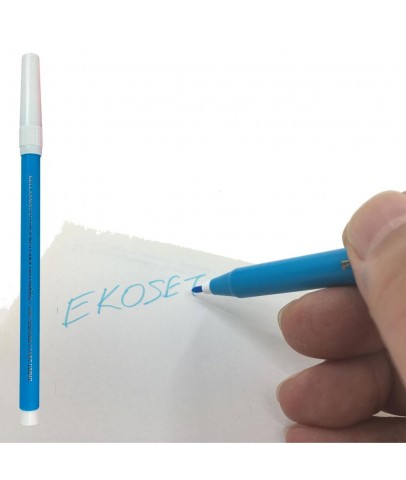 Ekoset Su ile Uçan Kalem Tekstil İşaretleme Kalemi 12 li Paket